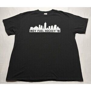 INDY FUEL Hockey Shirt Short Sleeve MINOR LEAGUE Indianapolis Men's Size XL